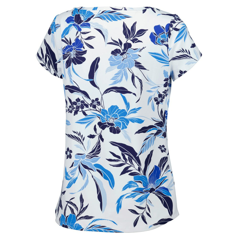 Houston Astros Tommy Bahama Women's Aubrey Romantic Blooms IslandZone T-Shirt - MLB