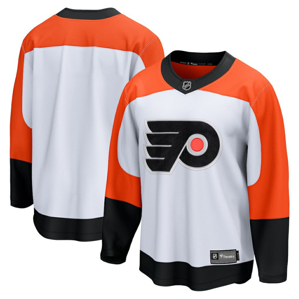 Philadelphia Flyers Fanatics Away Breakaway Jersey - White - NHL