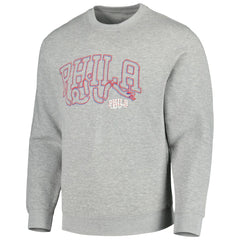 Philadelphia 76ers Stadium Essentials Unisex Element Logo Pop Pullover Sweatshirt Heather Gray - NBA