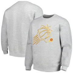 Phoenix Suns Stadium Essentials Unisex Element Logo Pop Pullover Sweatshirt Heather Gray - NBA