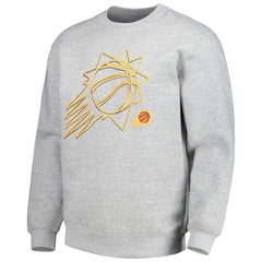 Phoenix Suns Stadium Essentials Unisex Element Logo Pop Pullover Sweatshirt Heather Gray - NBA