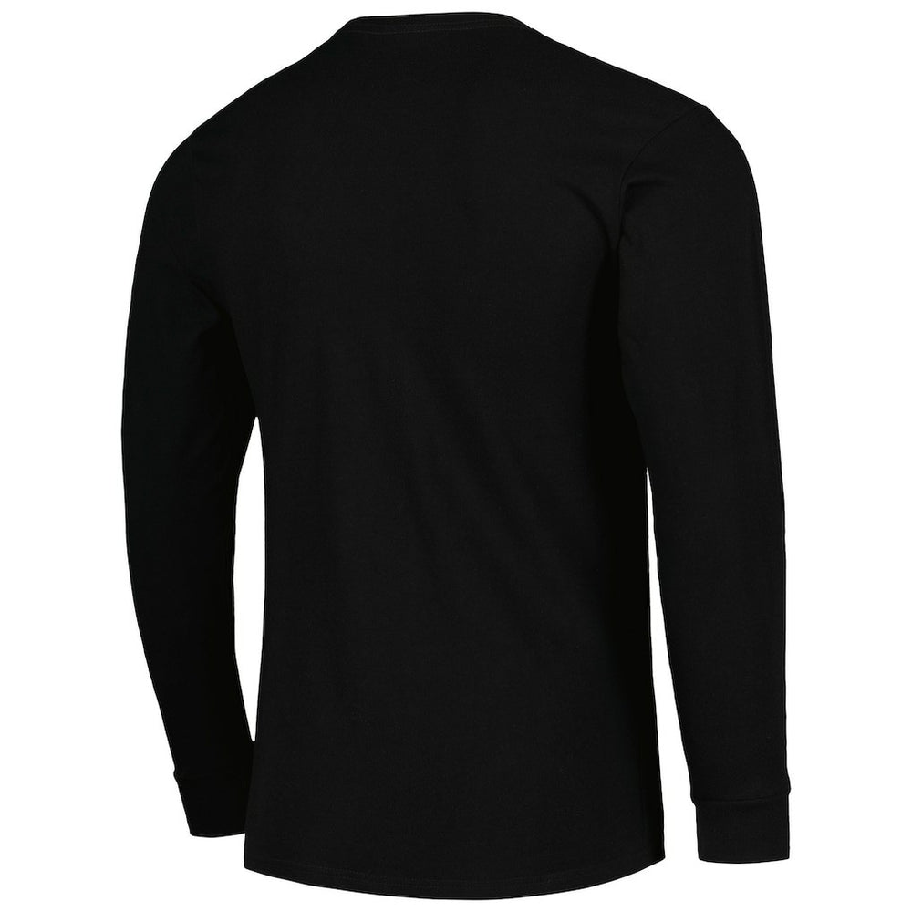 Brooklyn Nets Stadium Essentials Unisex NBA Crest Long Sleeve T-Shirt Black - NBA