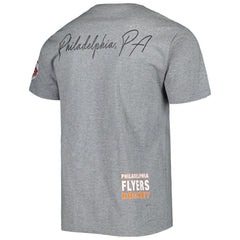 Philadelphia Flyers Mitchell & Ness City Collection T-Shirt - Heather Gray - NHL