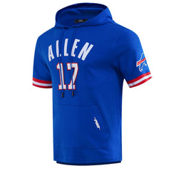 Josh Allen Buffalo Bills Pro Standard Player Name & Number Hoodie T-Shirt Royal | NFL