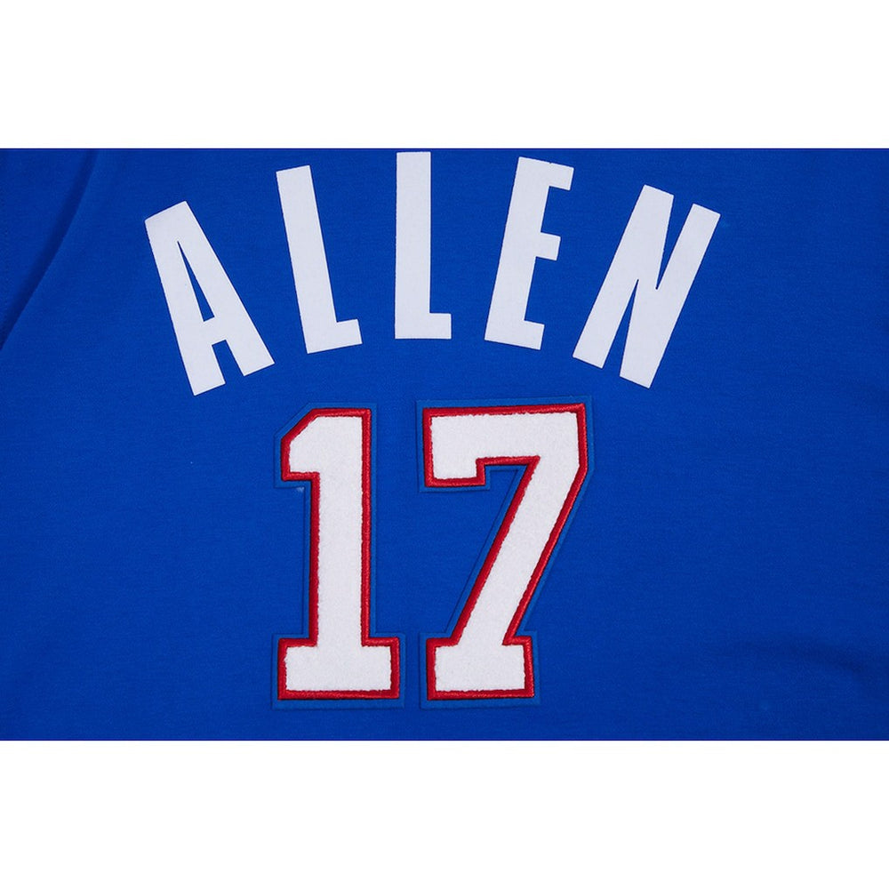 Josh Allen Buffalo Bills Pro Standard Player Name & Number Hoodie T-Shirt Royal | NFL
