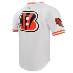 Joe Burrow Cincinnati Bengals Pro Standard Player Name & Number Mesh T-Shirt White | NFL