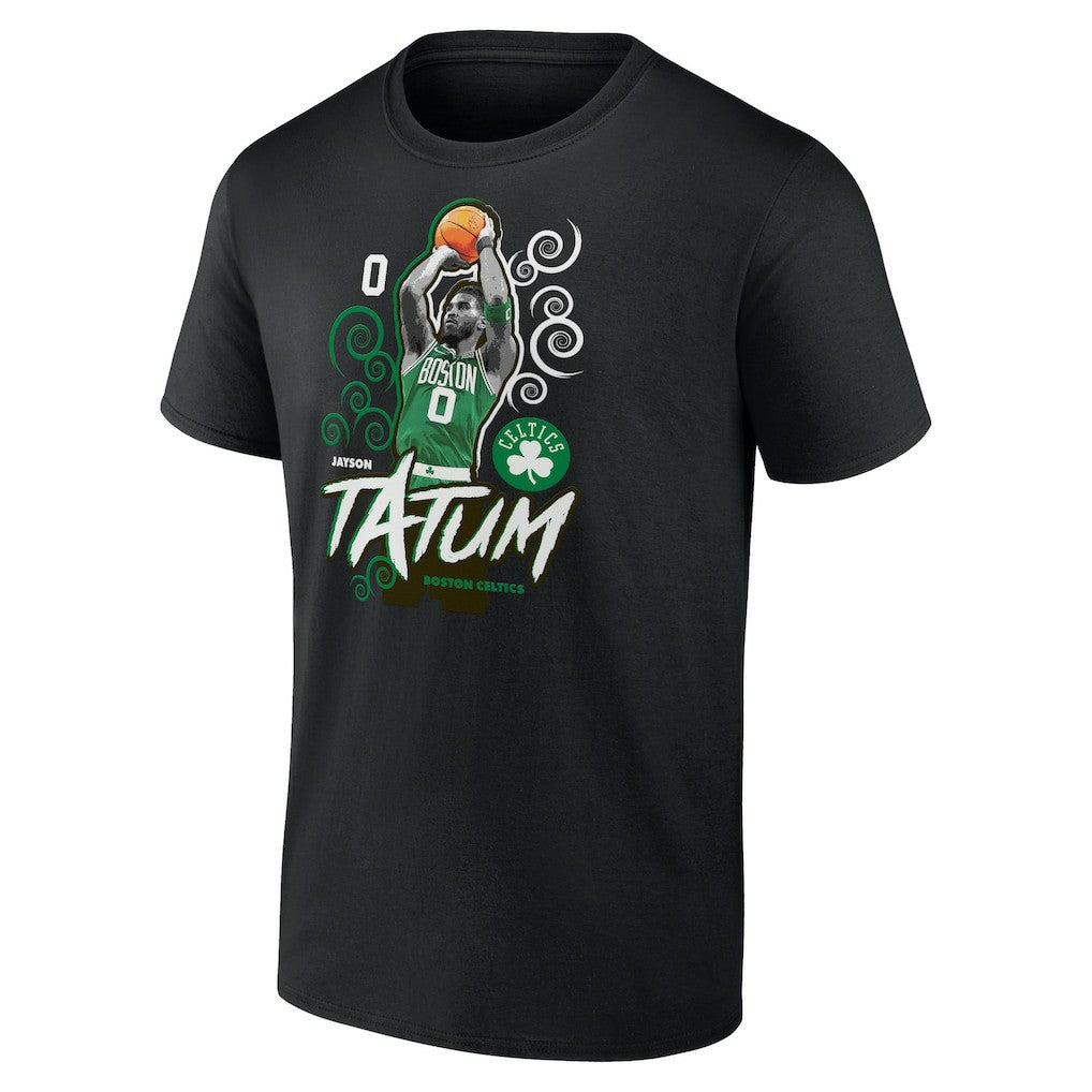 Jayson Tatum Boston Celtics Competitor T-Shirt Black - NBA
