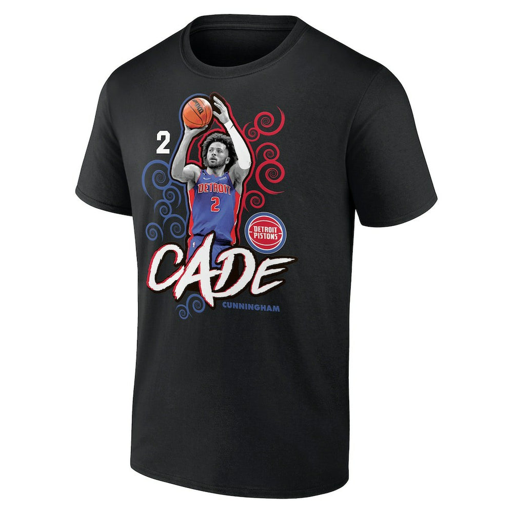 Cade Cunningham Detroit Pistons Competitor T-Shirt Black - NBA