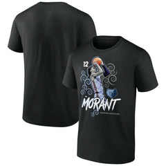 Ja Morant Memphis Grizzlies Competitor T-Shirt Black - NBA