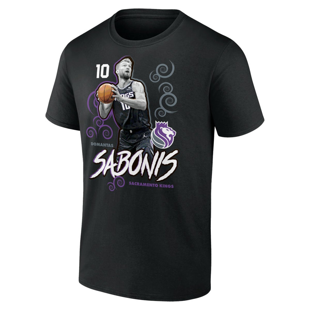 Domantas Sabonis Sacramento Kings Competitor T-Shirt Black - NBA