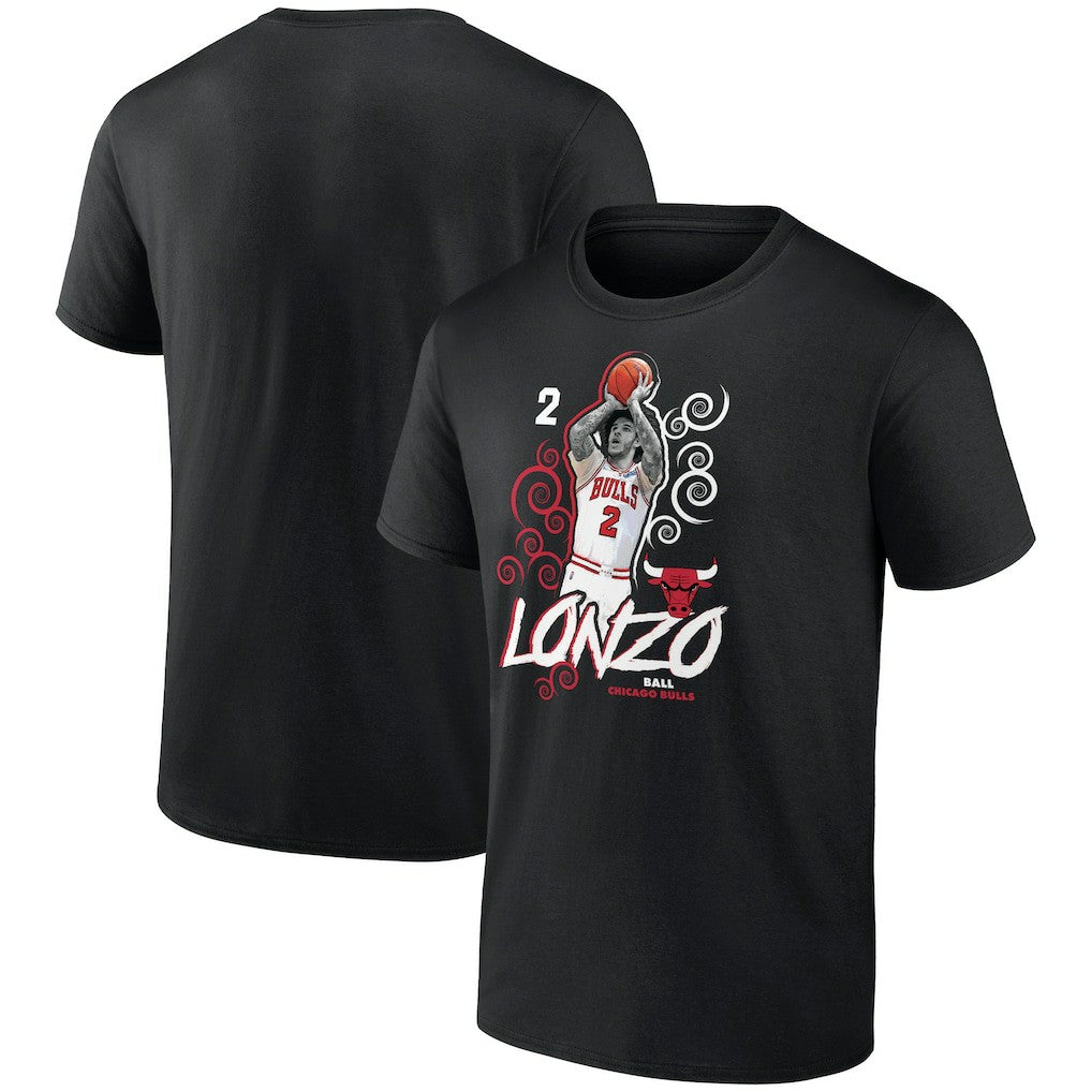 Lonzo Ball Chicago Bulls Competitor T-Shirt Black - NBA