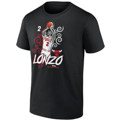 Lonzo Ball Chicago Bulls Competitor T-Shirt Black - NBA