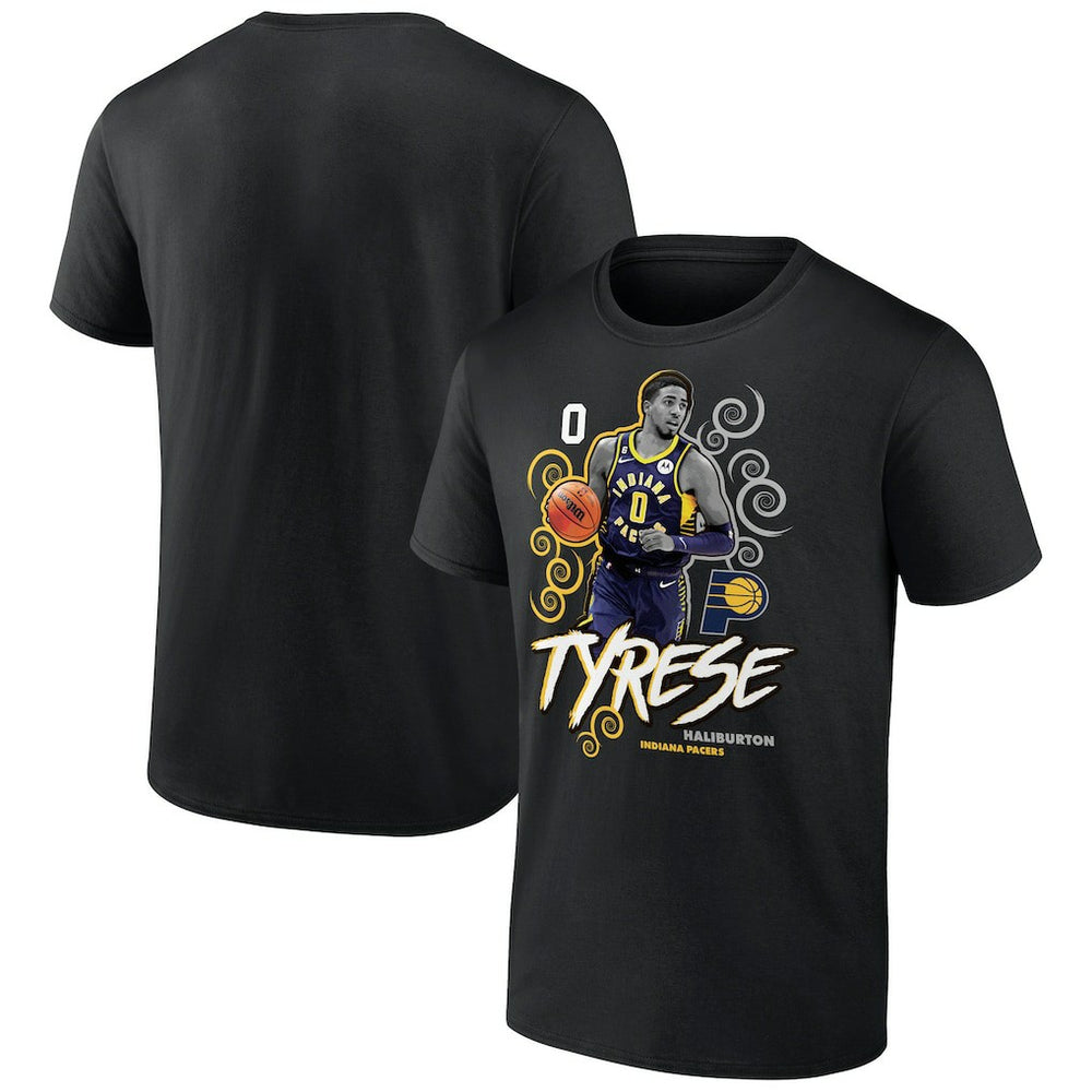 Tyrese Haliburton Indiana Pacers Competitor T-Shirt Black - NBA