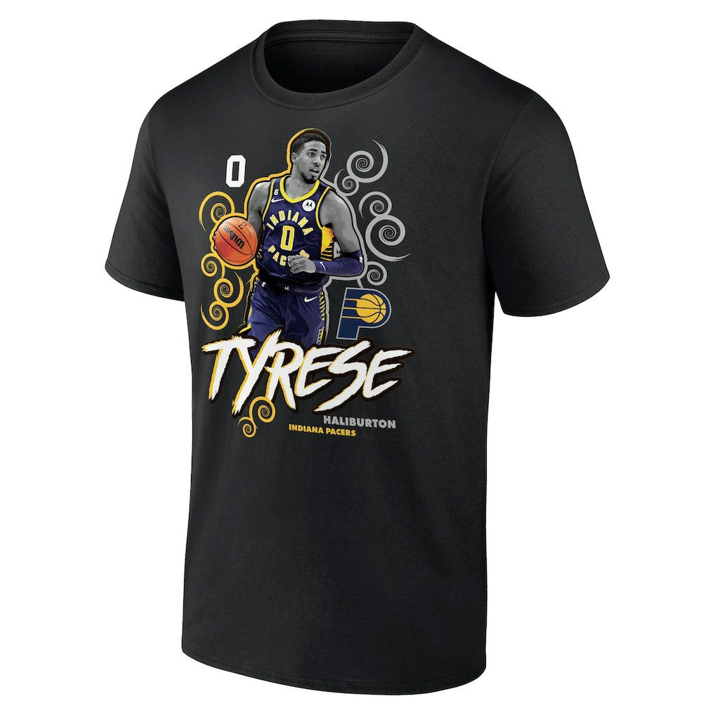 Tyrese Haliburton Indiana Pacers Competitor T-Shirt Black - NBA