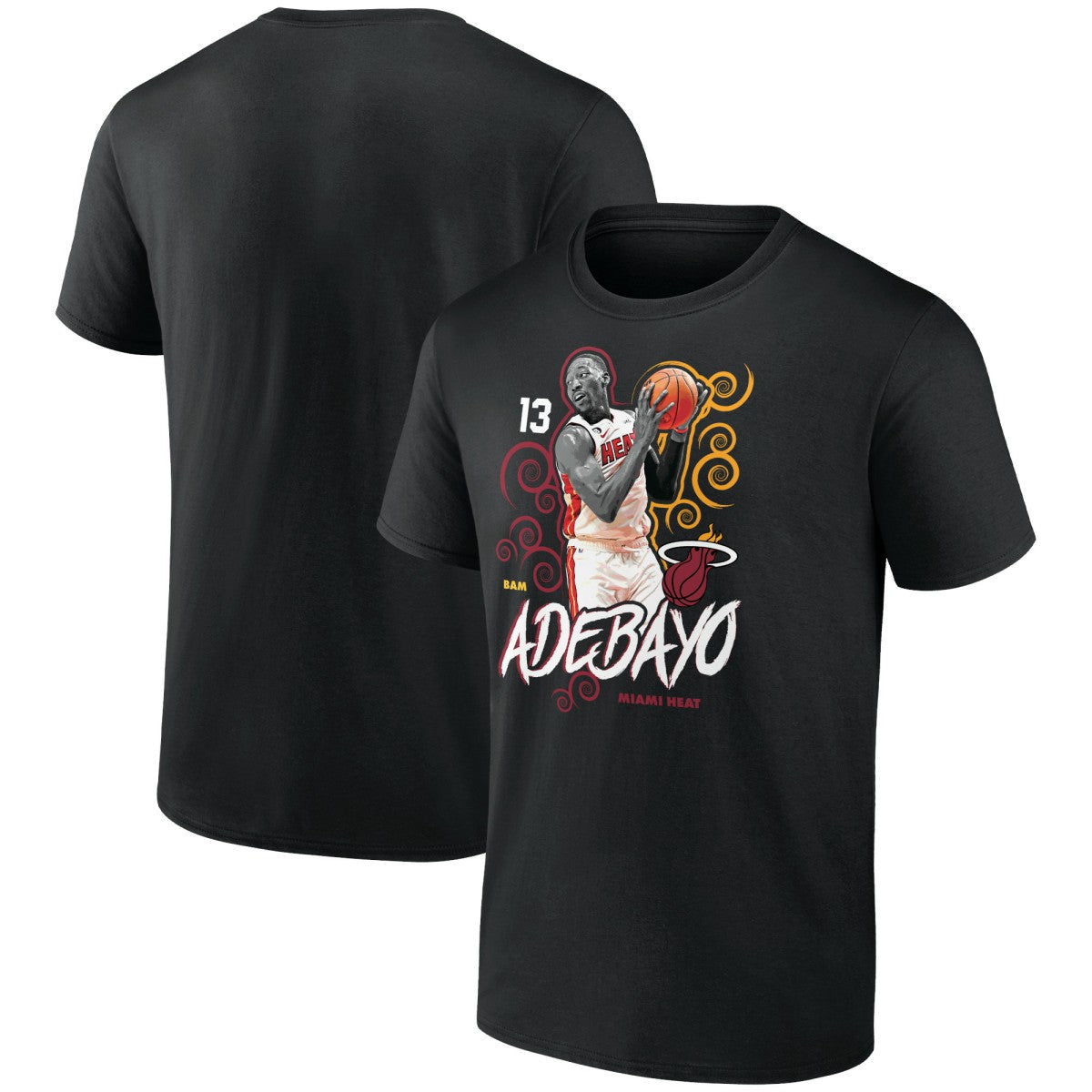 Bam Adebayo Miami Heat Competitor T-Shirt Black - NBA