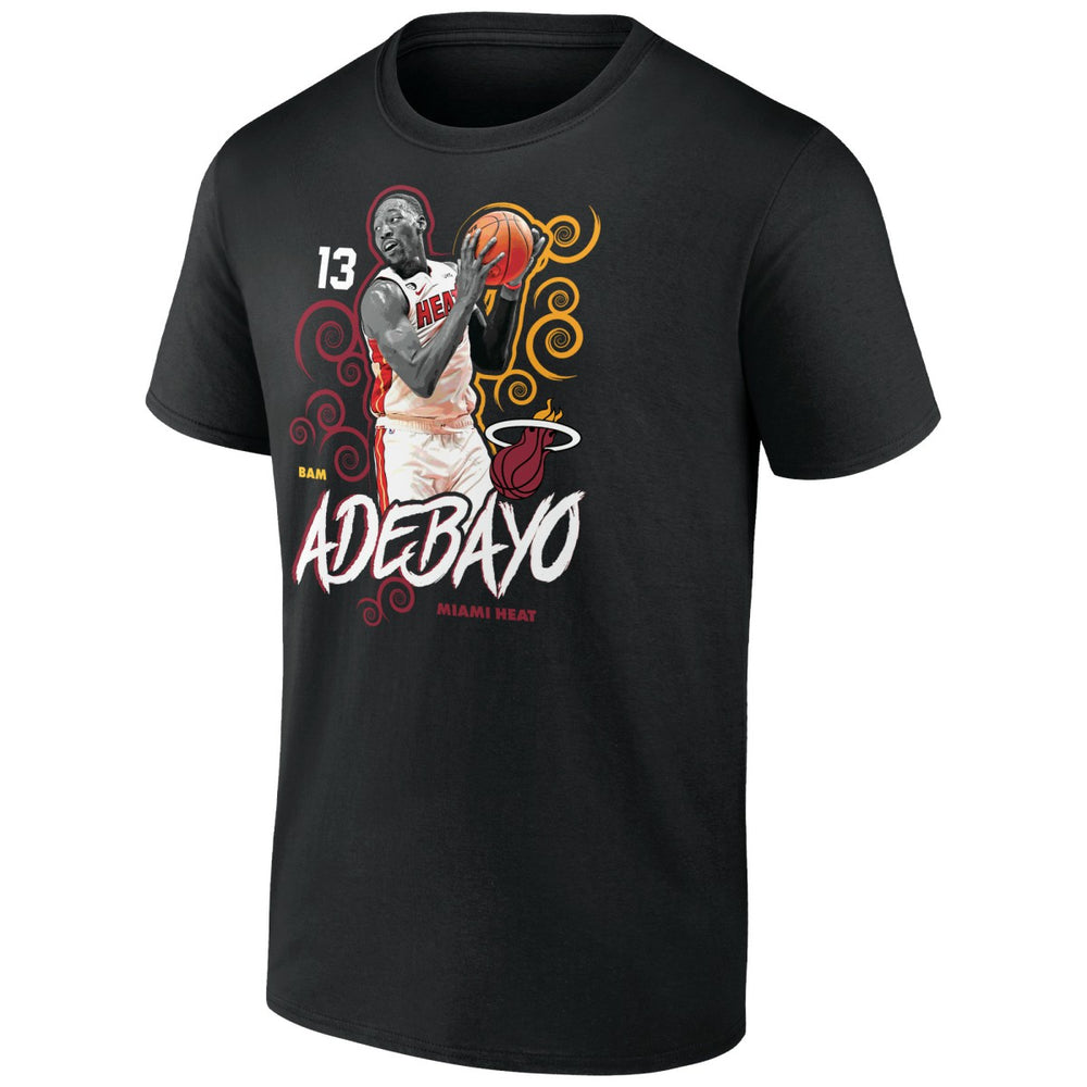 Bam Adebayo Miami Heat Competitor T-Shirt Black - NBA