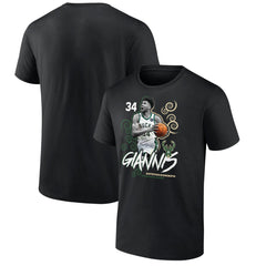 Giannis Antetokounmpo Milwaukee Bucks Competitor T-Shirt Black - NBA