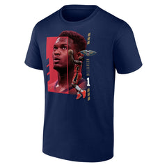 Zion Williamson New Orleans Pelicans Jump Pass T-Shirt Navy - NBA