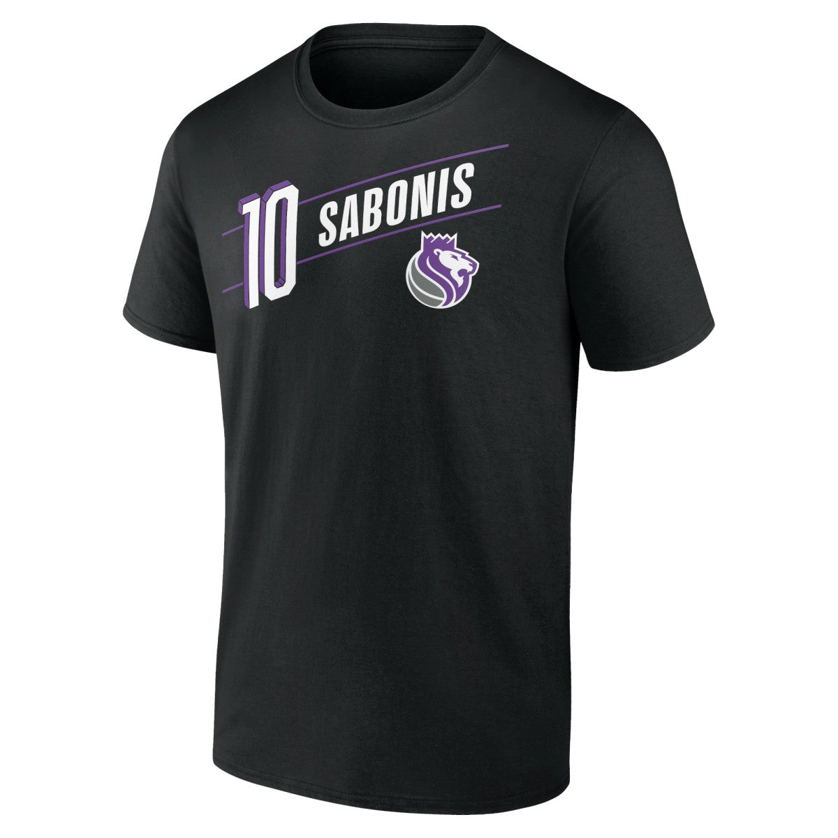 Domantas Sabonis Sacramento Kings Full-Court Press Name & Number T-Shirt Black - NBA
