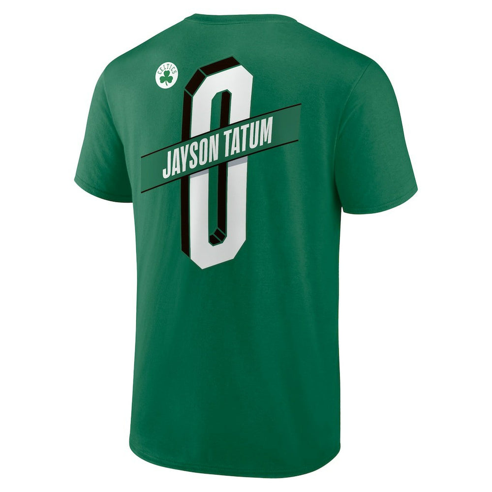 Jayson Tatum Boston Celtics Full-Court Press Name & Number T-Shirt Green - NBA