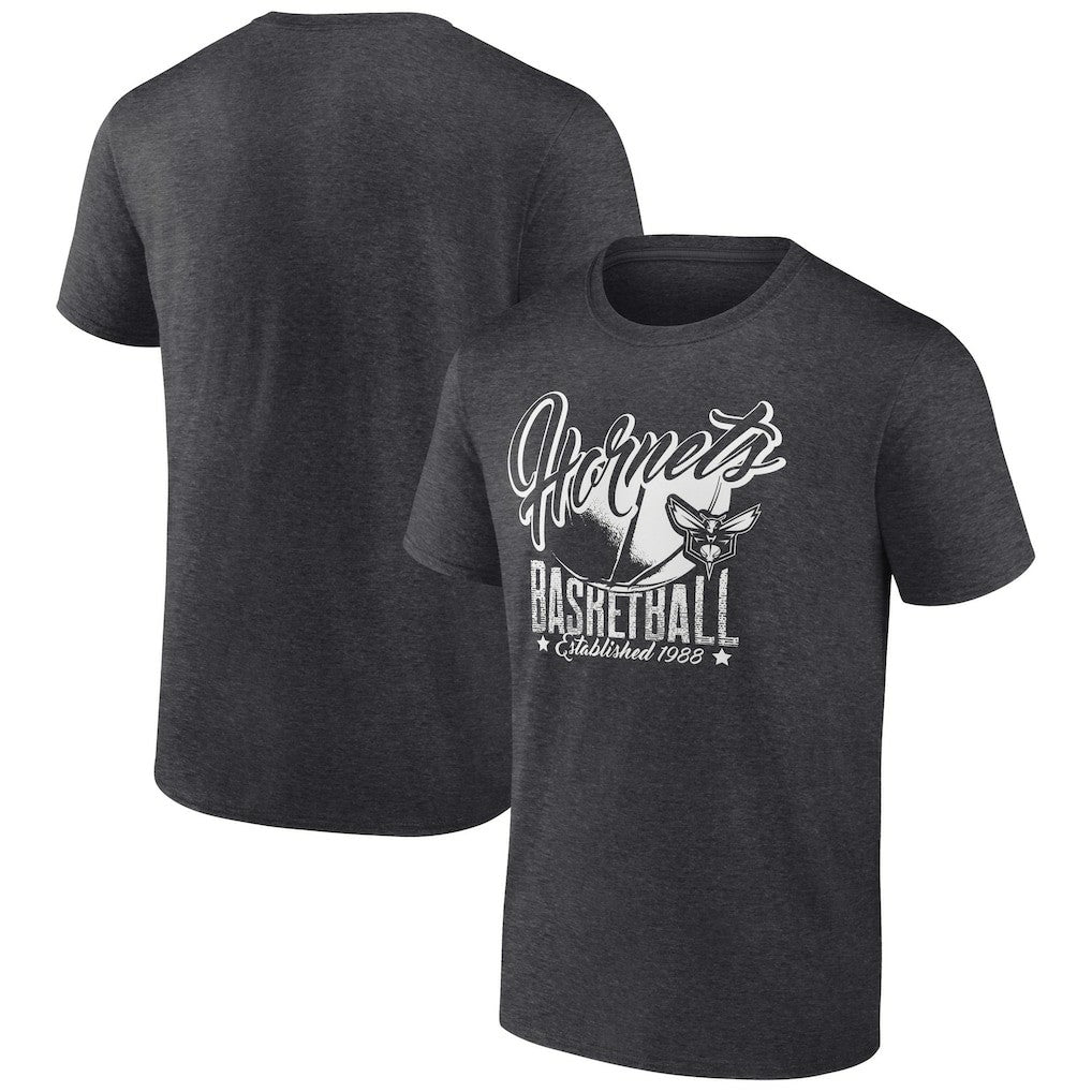 Charlotte Hornets Winner T-Shirt Charcoal - NBA