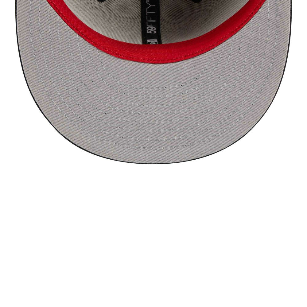 USMNT New Era Text 59FIFTY Fitted Hat Black | New Era Online
