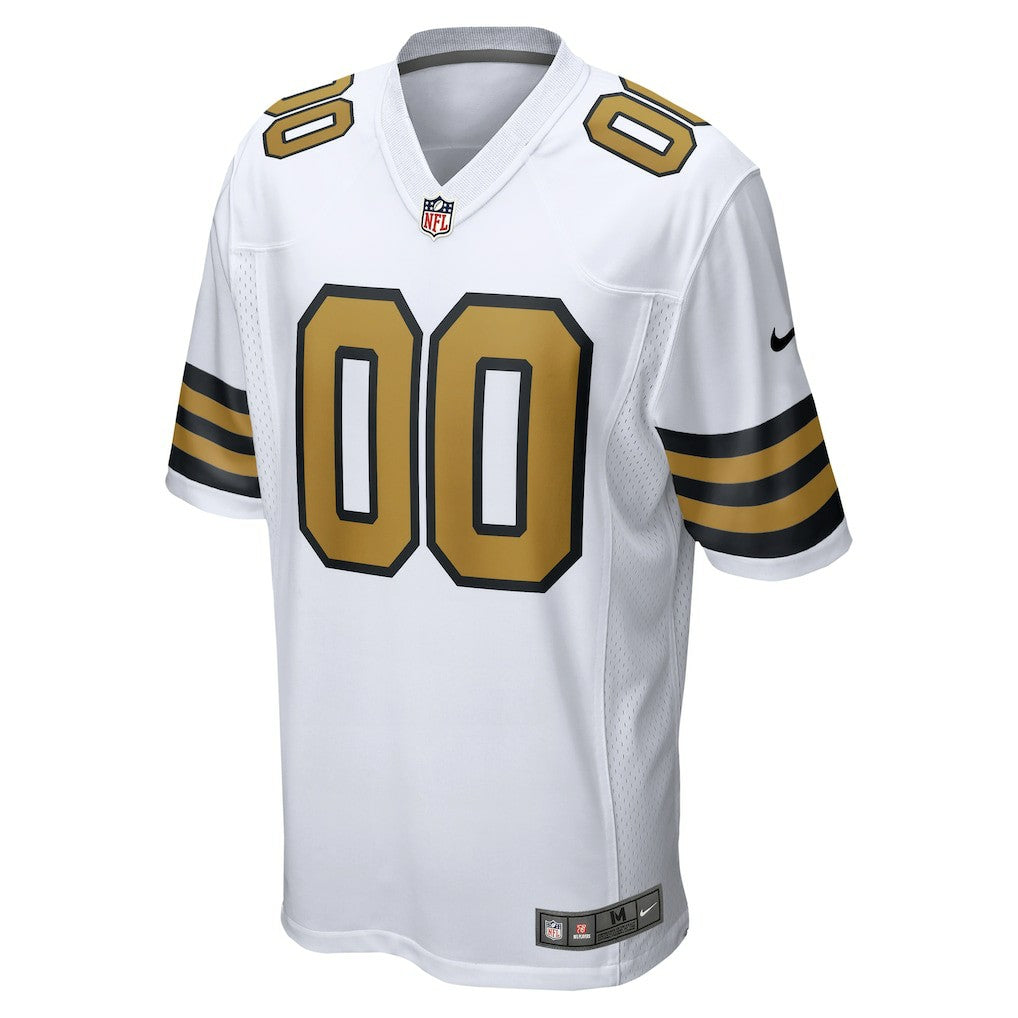 New Orleans Saints Alternate Custom Game Jersey White | Nike for Sale
