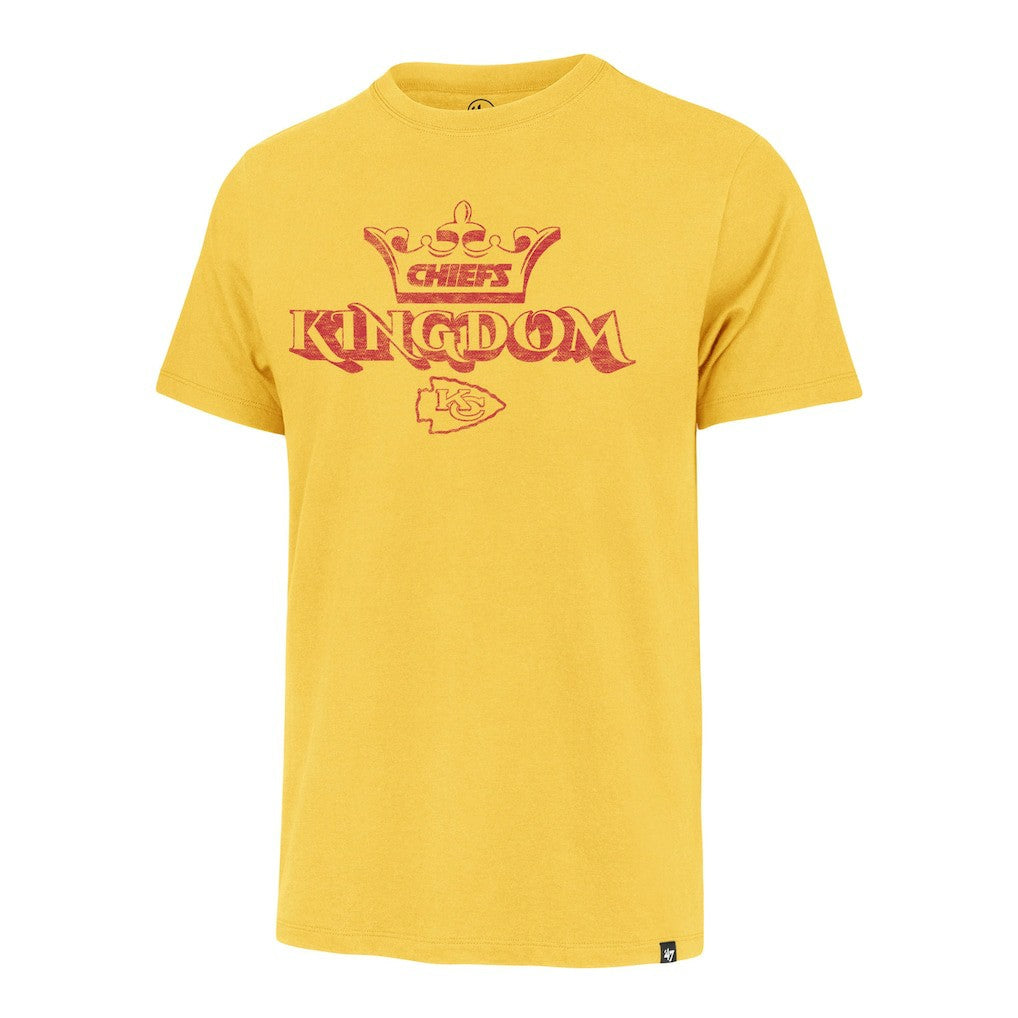 Kansas City Chiefs '47 Chiefs Kingdom Regional Franklin T-Shirt Gold | 47 brand