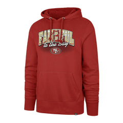 San Francisco 49ers '47 Regional Headline Pullover Hoodie Scarlet | 47 brand