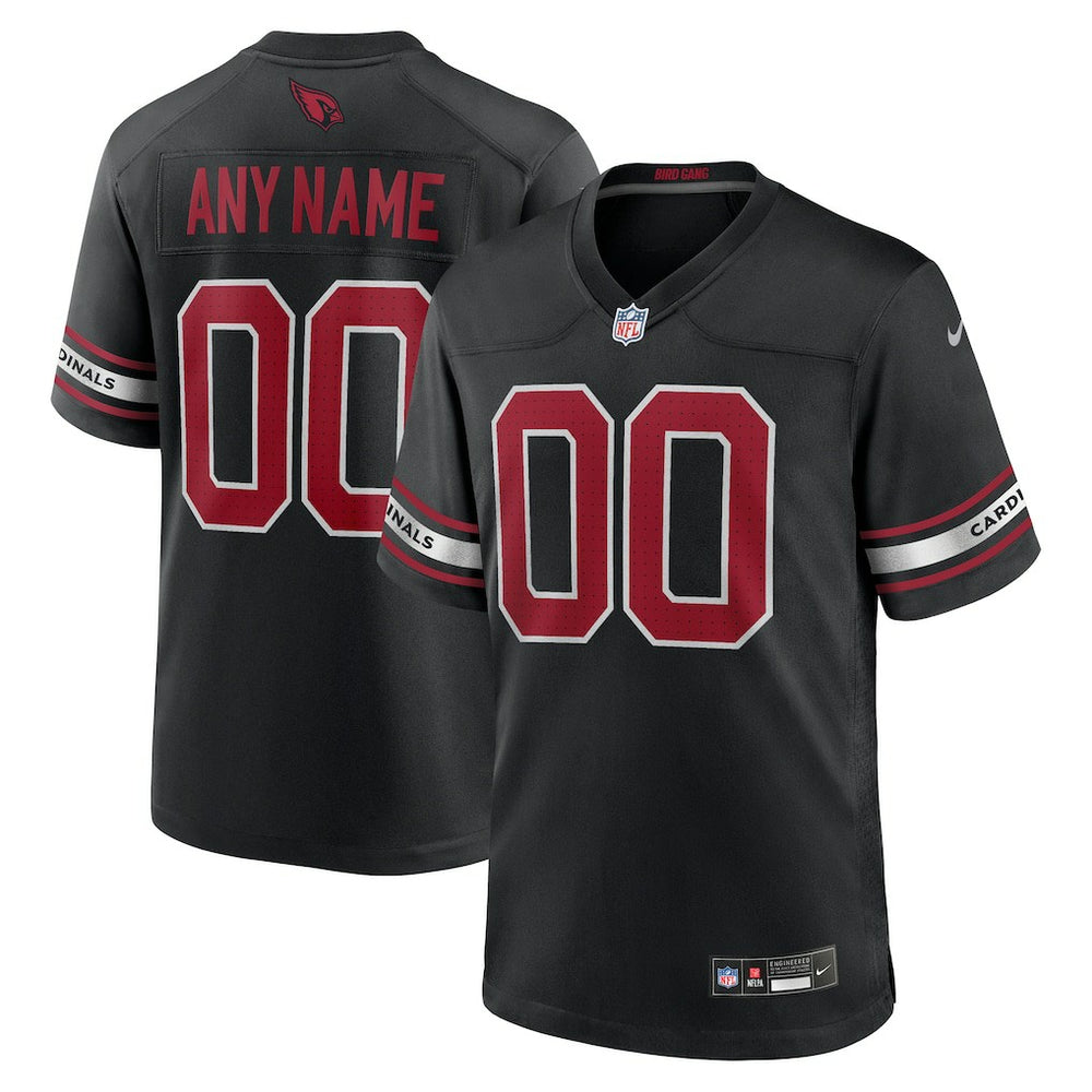 Arizona Cardinals Alternate Custom Game Jersey Black | Nike for Sale