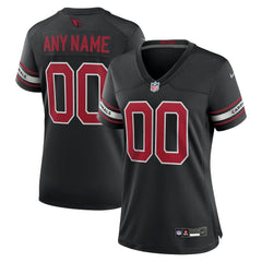 Arizona Cardinals Women's Alternate Custom Game Jersey Black | Nike for Sale