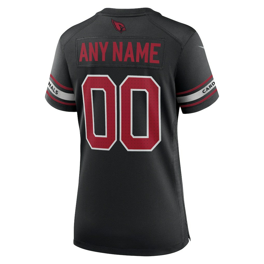 Arizona Cardinals Women's Alternate Custom Game Jersey Black | Nike for Sale