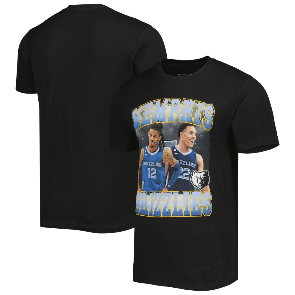 Ja Morant & Desmond Bane Memphis Grizzlies Stadium Essentials Unisex Player Duo T-Shirt Black - NBA