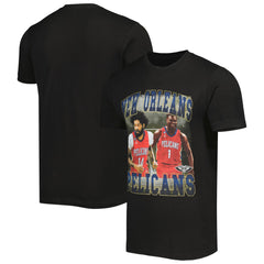 Zion Williamson & Brandon Ingram New Orleans Pelicans Stadium Essentials Unisex Player Duo T-Shirt Black - NBA