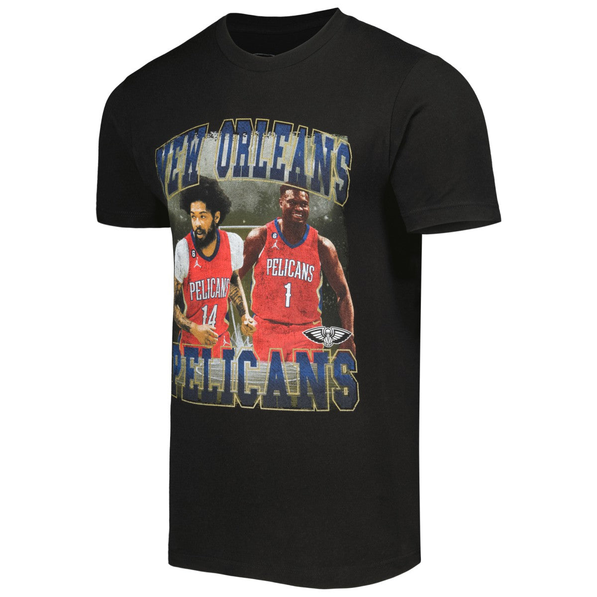 Zion Williamson & Brandon Ingram New Orleans Pelicans Stadium Essentials Unisex Player Duo T-Shirt Black - NBA