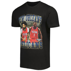 Zion Williamson & Brandon Ingram New Orleans Pelicans Stadium Essentials Unisex Player Duo T-Shirt Black - NBA