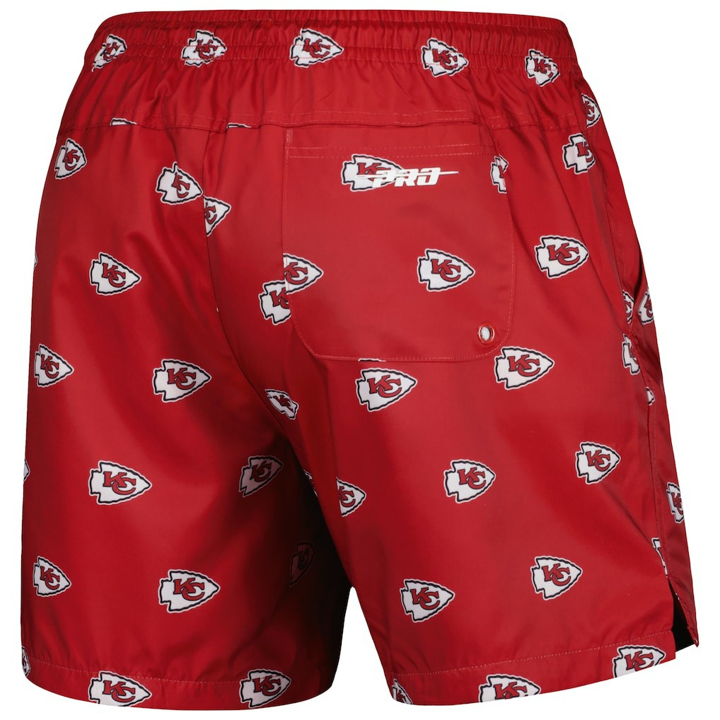 Kansas City Chiefs Pro Standard Allover Print Mini Logo Shorts Red | NFL