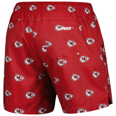 Kansas City Chiefs Pro Standard Allover Print Mini Logo Shorts Red | NFL