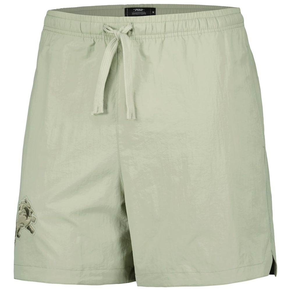 Detroit Lions Pro Standard Neutrals 2.0 Woven Shorts Light Green | NFL