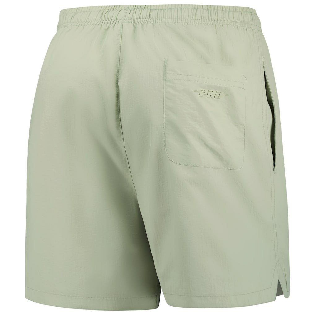 Kansas City Chiefs Pro Standard Neutrals 2.0 Woven Shorts Light Green | NFL