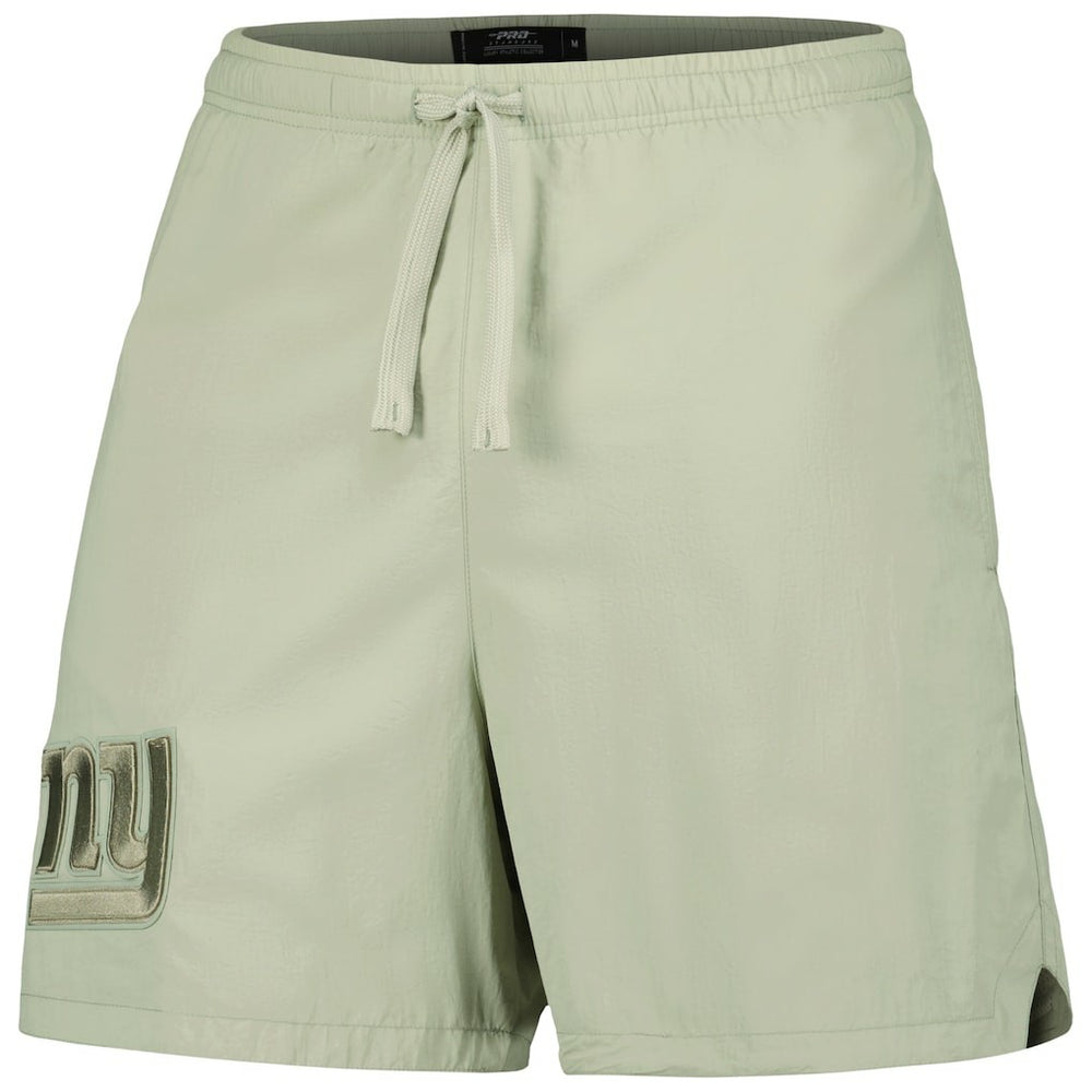 New York Giants Pro Standard Neutrals 2.0 Woven Shorts Light Green | NFL
