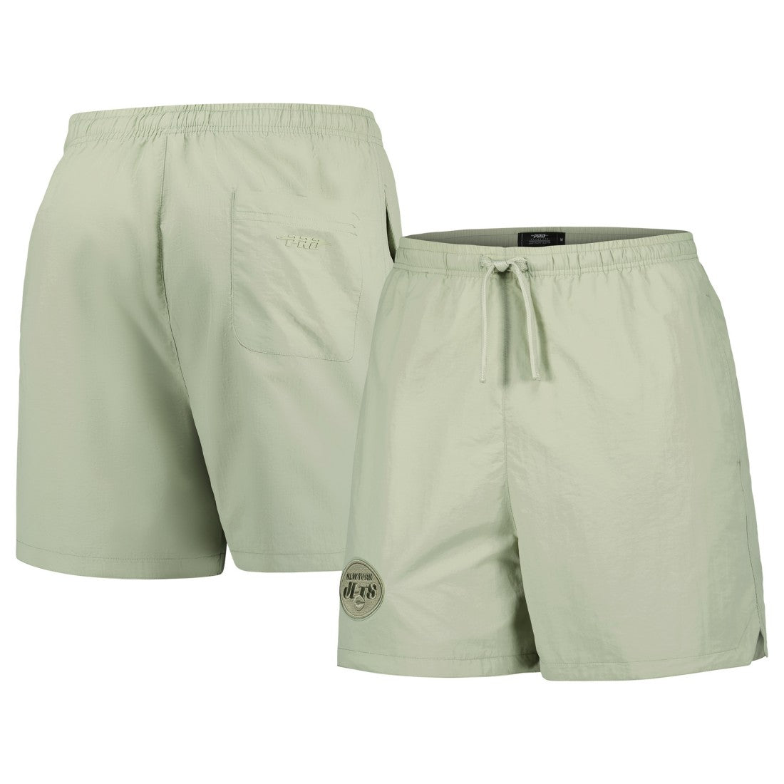 New York Jets Pro Standard Neutrals 2.0 Woven Shorts Light Green | NFL