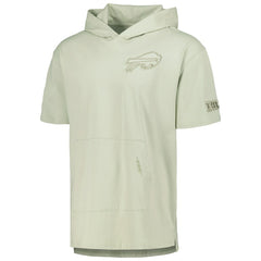 Buffalo Bills Pro Standard Neutrals Short Sleeve Pullover Hoodie Light Green | NFL