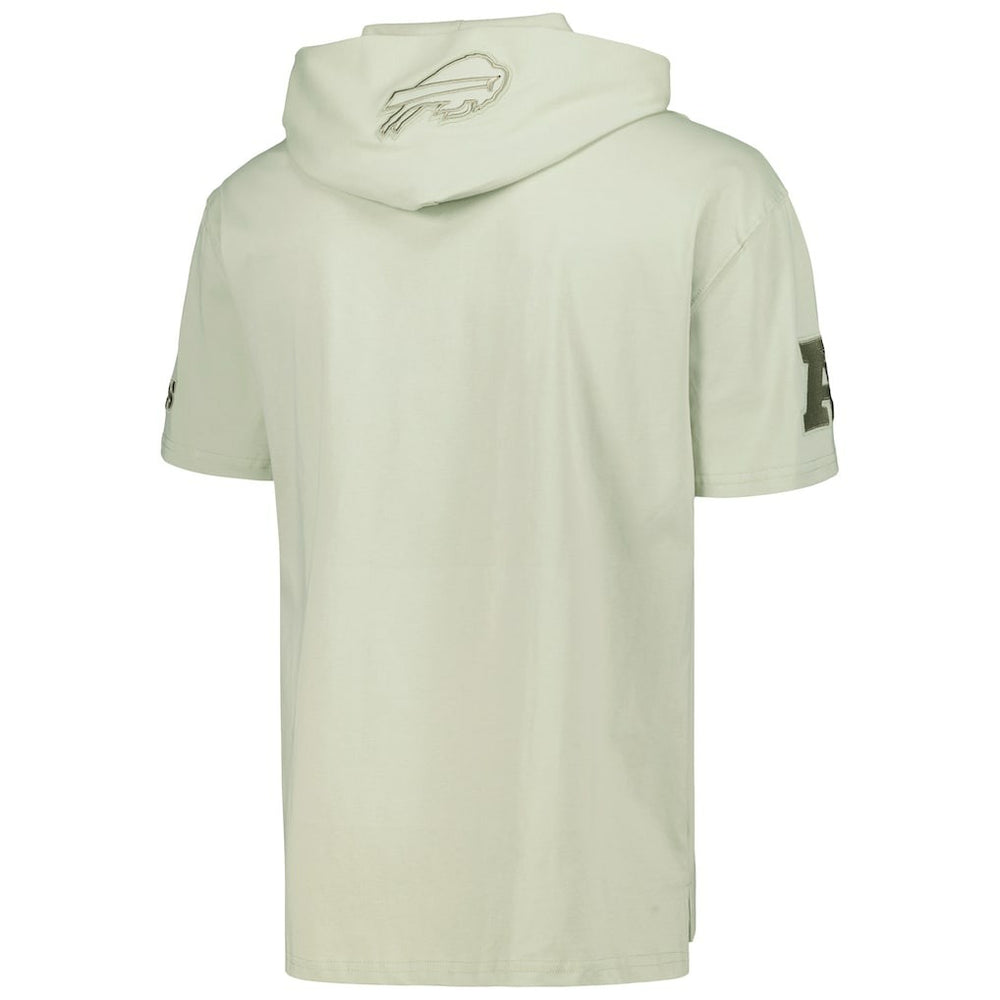 Buffalo Bills Pro Standard Neutrals Short Sleeve Pullover Hoodie Light Green | NFL