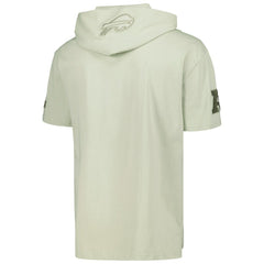 Buffalo Bills Pro Standard Neutrals Short Sleeve Pullover Hoodie Light Green | NFL