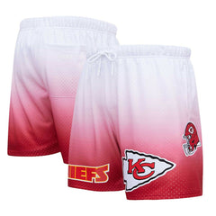 Kansas City Chiefs Pro Standard Ombre Mesh Shorts Red/White | NFL