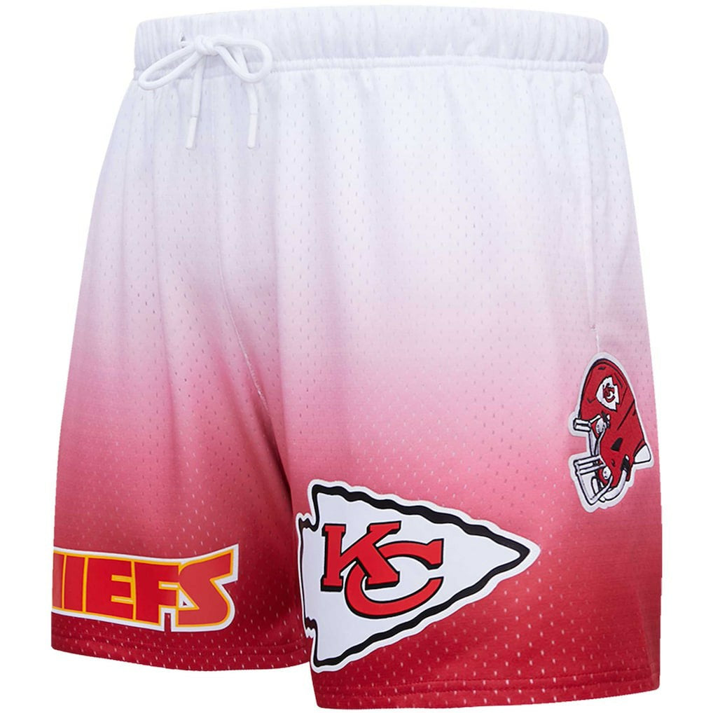 Kansas City Chiefs Pro Standard Ombre Mesh Shorts Red/White | NFL