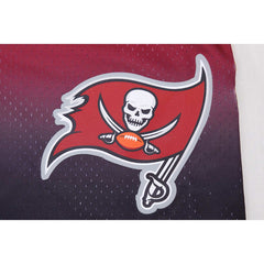Tampa Bay Buccaneers Pro Standard Ombre Mesh Shorts Black/Red | NFL