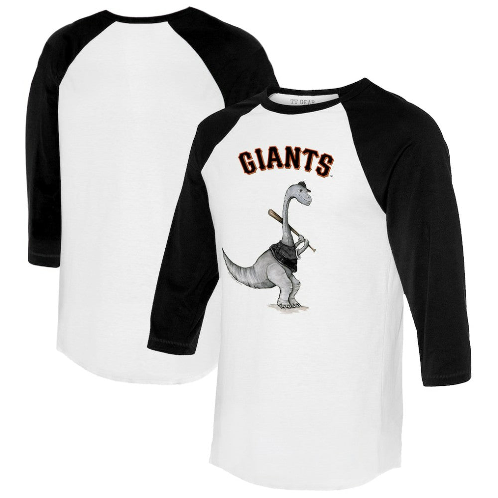 San Francisco Giants Tiny Turnip Women's Bronto 3/4-Sleeve Raglan T-Shirt - MLB
