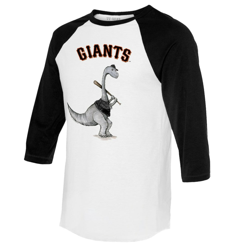 San Francisco Giants Tiny Turnip Women's Bronto 3/4-Sleeve Raglan T-Shirt - MLB